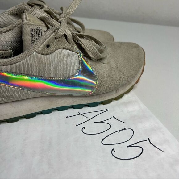 Women's NIKE 'Prelove OX Rainbow' Size 8 US Runners Beige - Picture 14 of 14